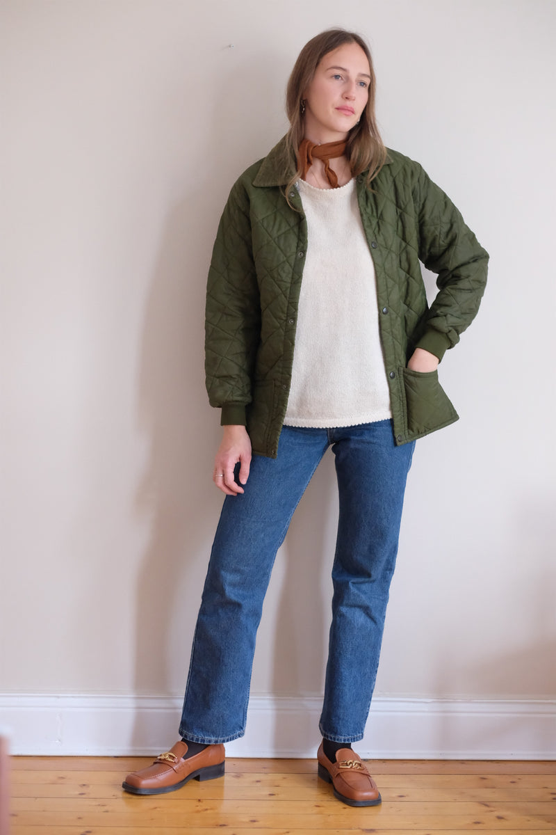 Quilted liner jacket