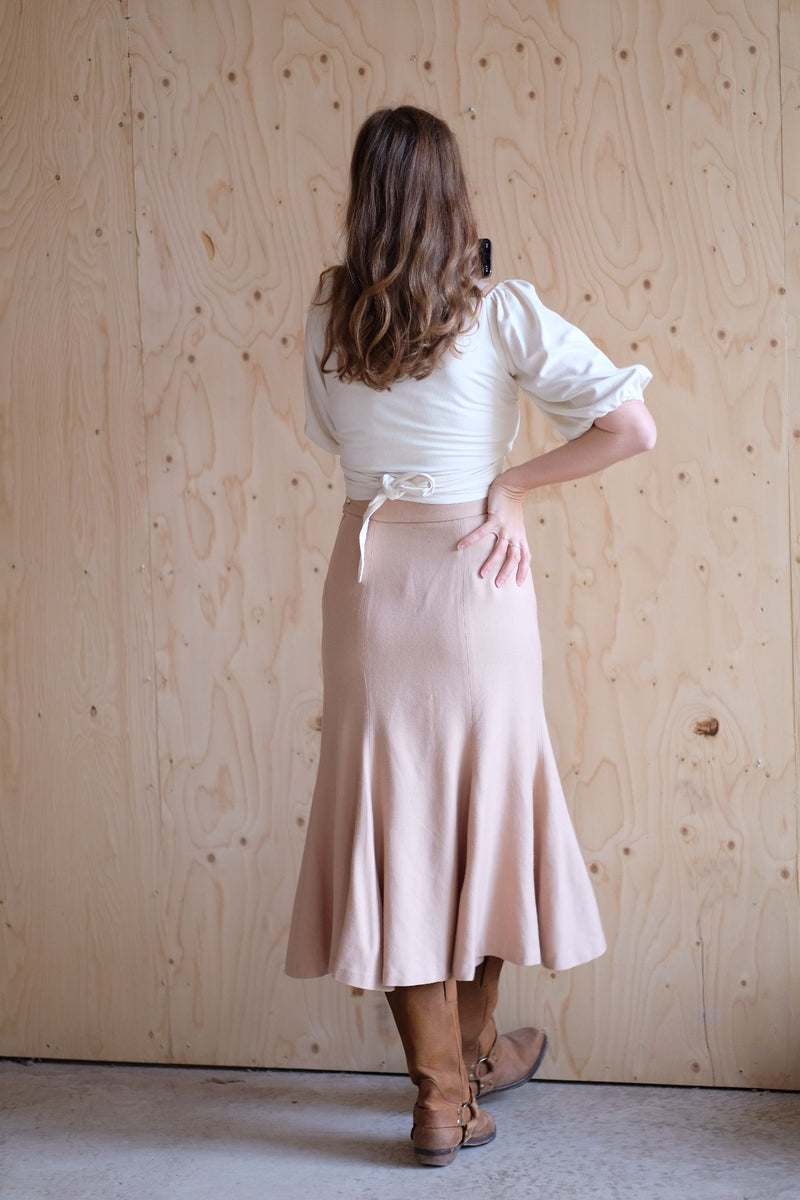 Vintage wool skirt