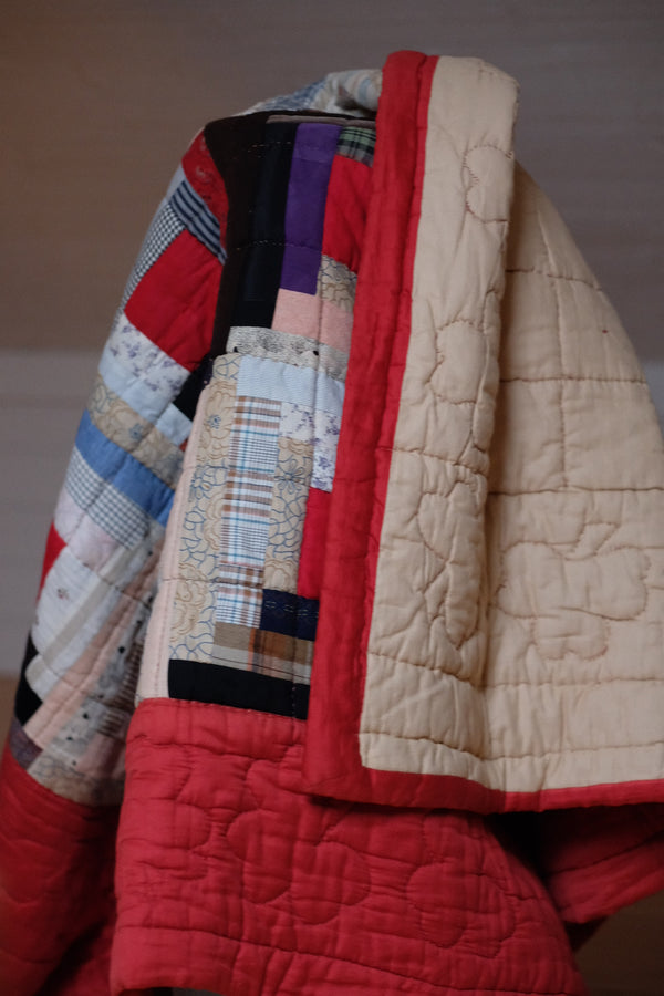 Vintage handsewn quilt