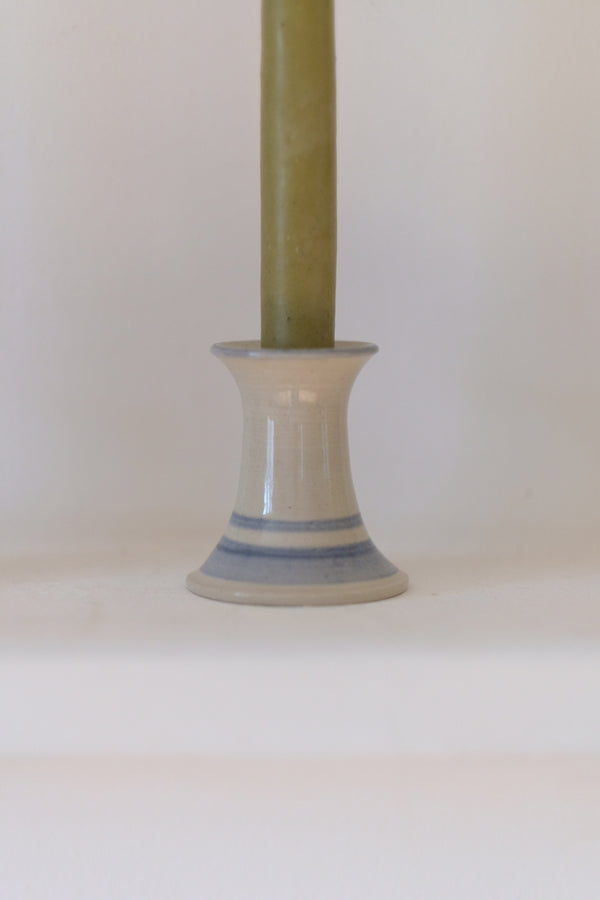 2 ceramic candlesticks