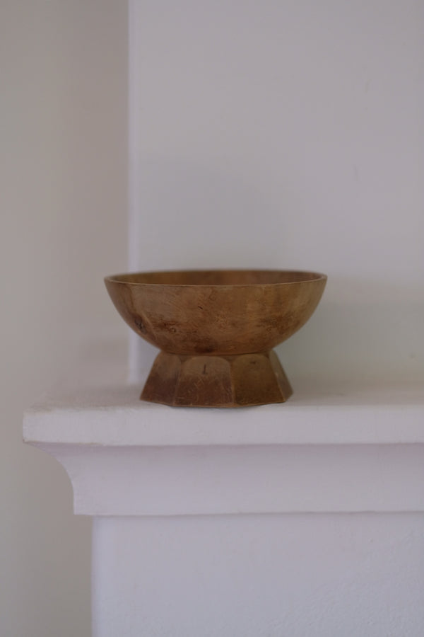 Handturned wood bowl