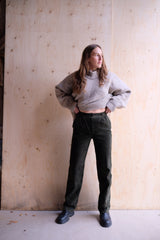 Vintage suede trousers