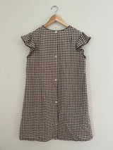 1960s handmade check dress