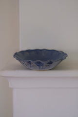 Large scalloped bowl