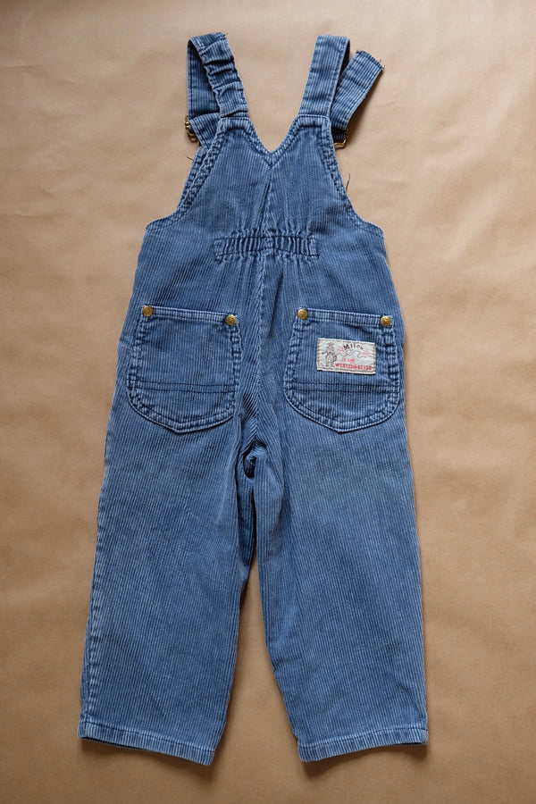 Vintage cord dungarees 80-86