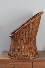 Vintage kids wicker chair