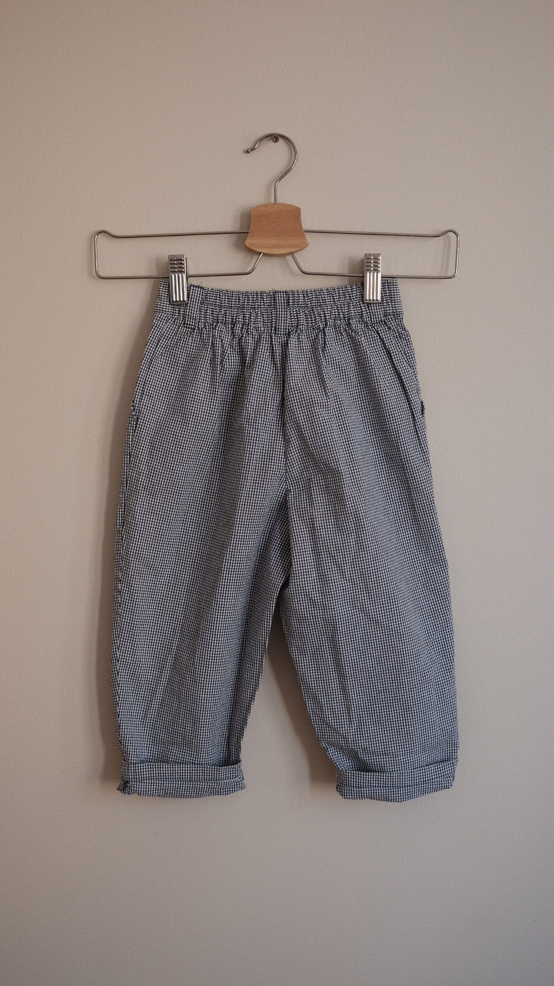 Vintage checked chinos 3-4yrs