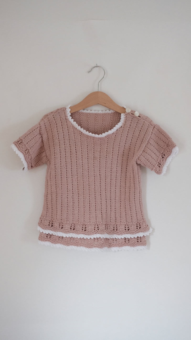 Cotton knit tee 4yrs