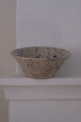 Speckled clay bowl